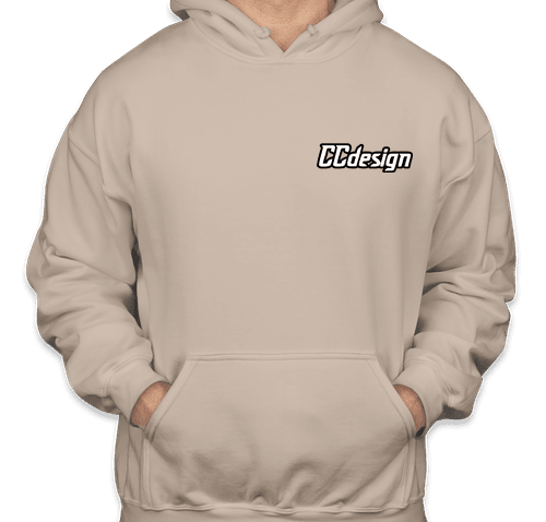 CCdesign Cream Hoodie