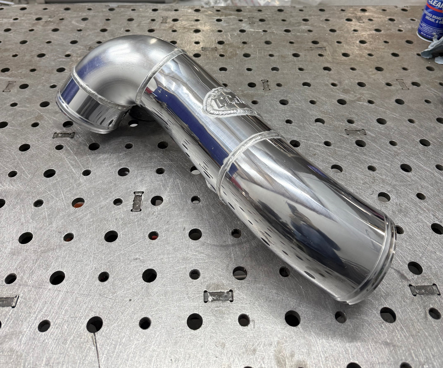CCdesign MQB 2.0T 4" "DONUT" Air Intake Tube