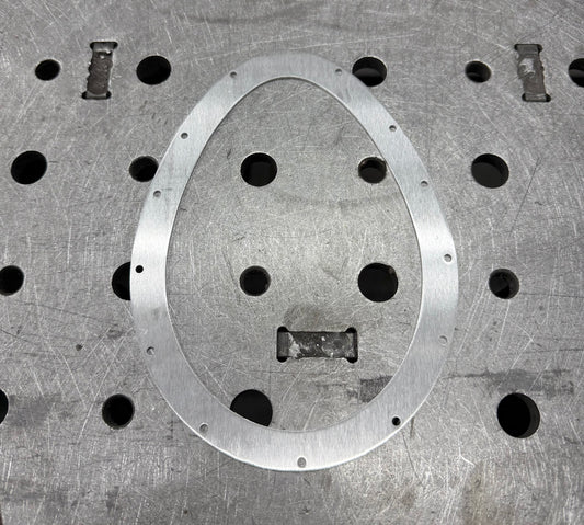 CCdesign 4" Tear Drop Exhaust Trim Shield