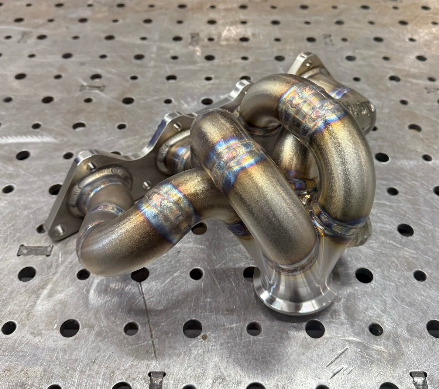 CCdesign 1G/2G DSM Billet V-Band Small Runner Turbo Manifold