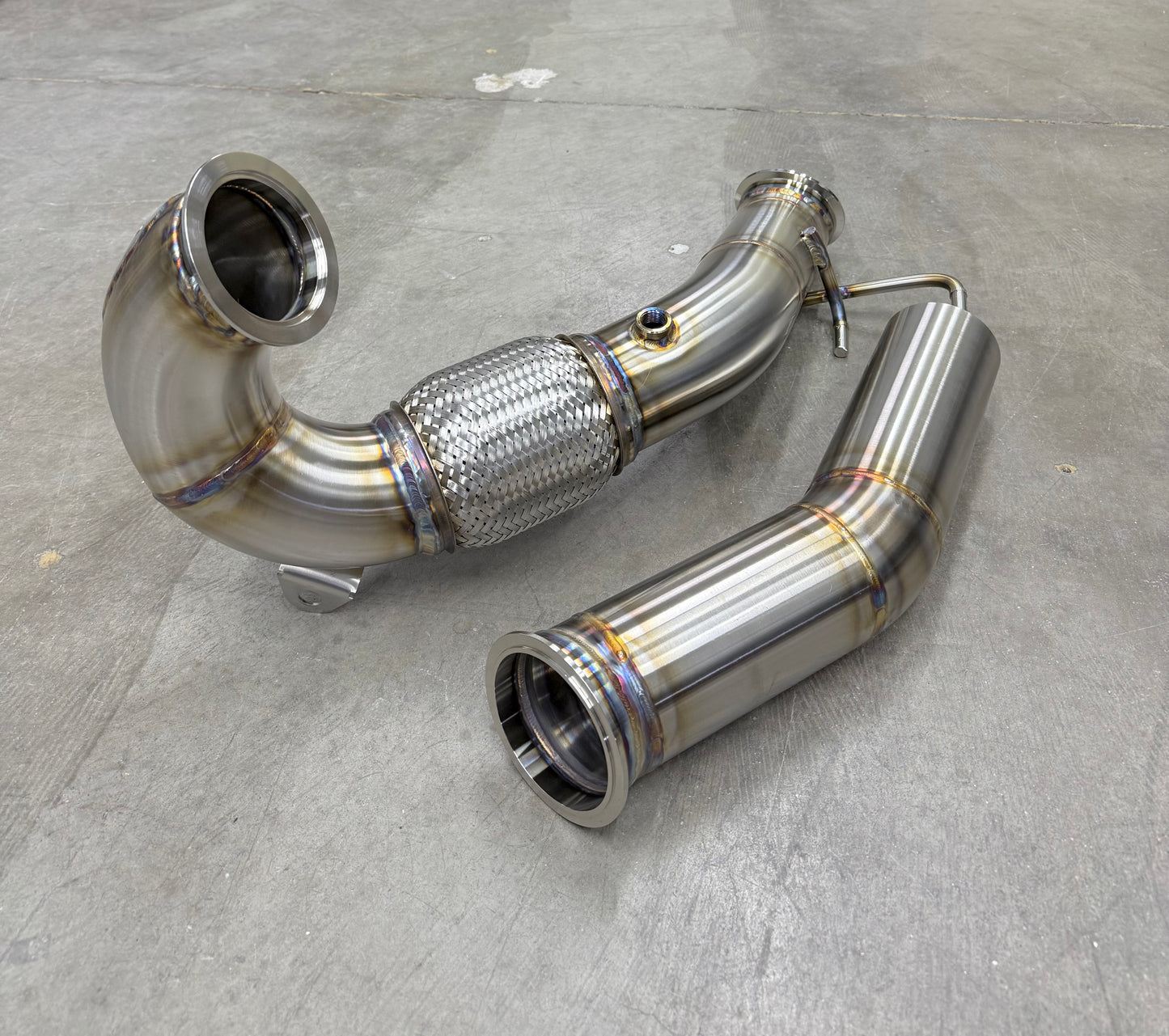 CCdesign Genuine 4" Downpipe MK7/7.5 VW GTI/Jetta 2.0T & 8V/8S Audi A3 FWD