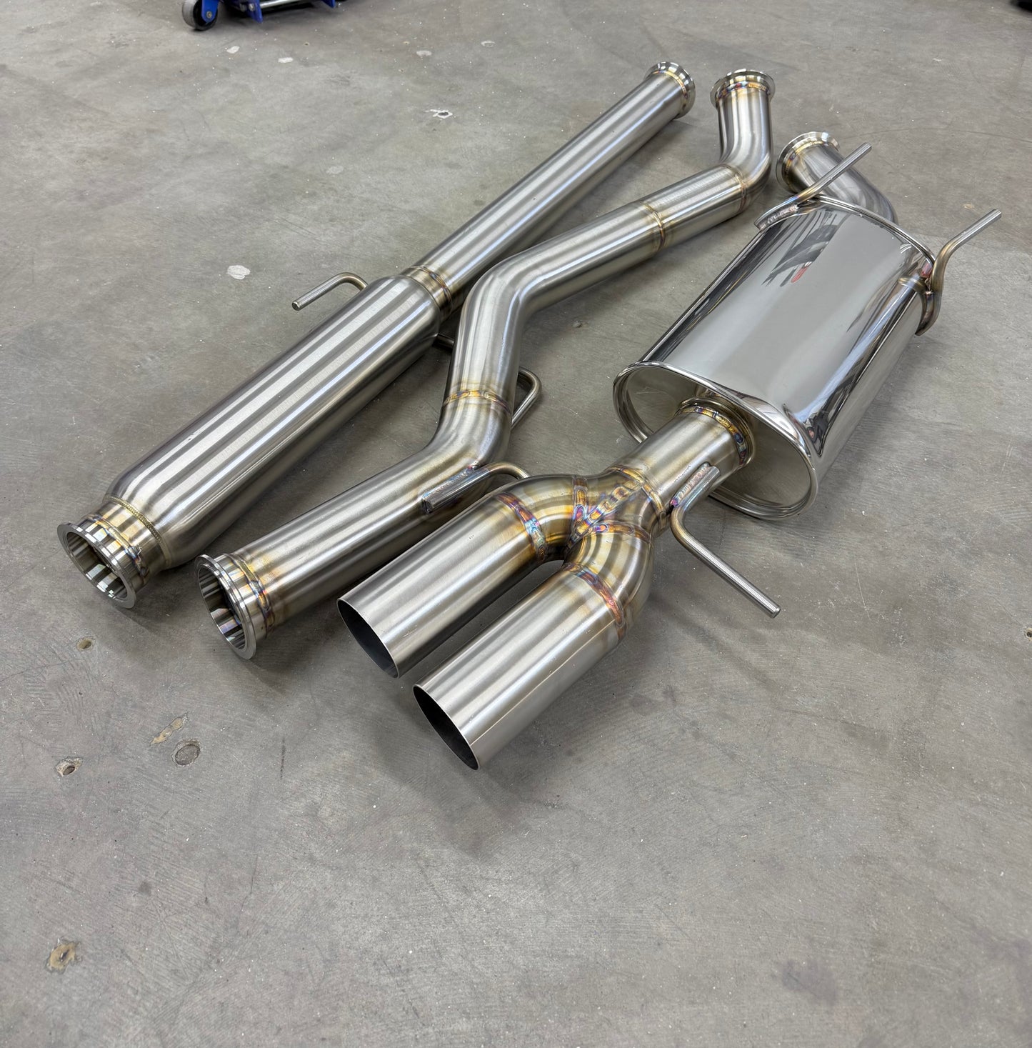 CCdesign E38A/E39A Galant VR4 AWD 3" V-Band Exhaust (USDM Bumper) **BLEMISHED**
