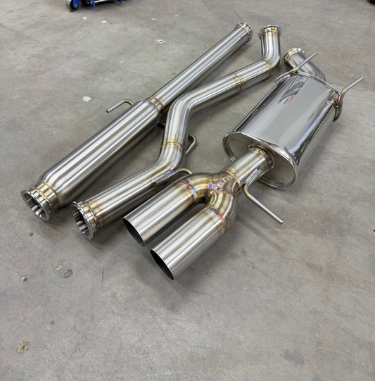 CCdesign E38A/E39A Galant VR4 AWD 3" V-Band Exhaust (USDM Bumper) **BLEMISHED**