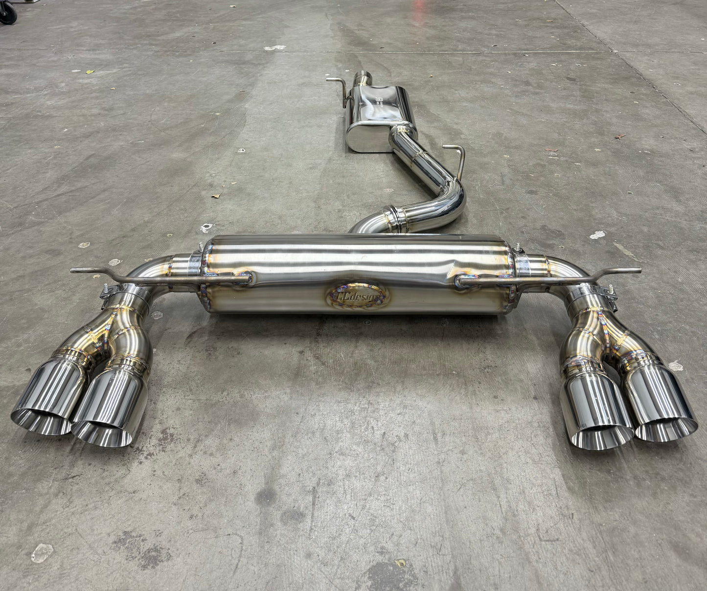 CCdesign MK7/7.5 VW Golf R Street Catback Exhaust