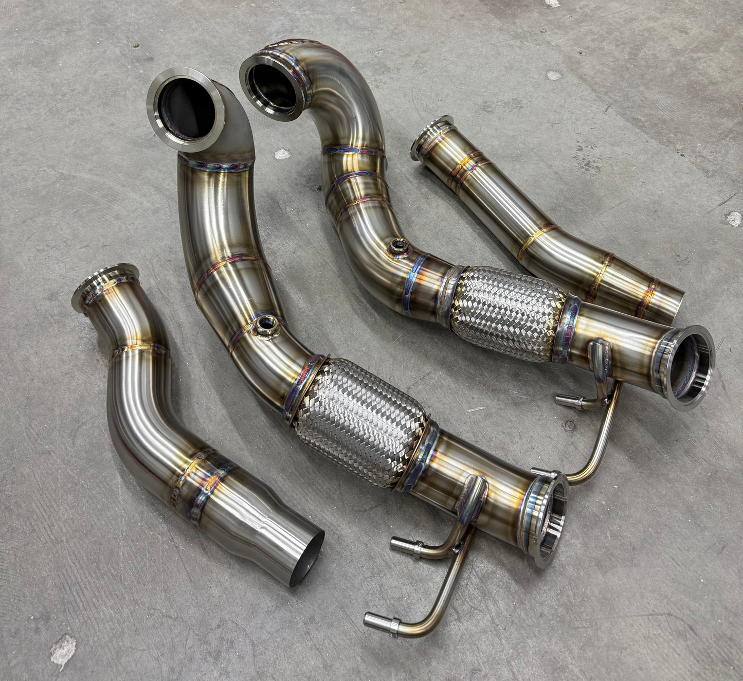 CCdesign MQB 4" Downpipes **In Stock**