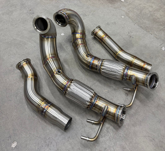 CCdesign MQB 4" Downpipes **In Stock**