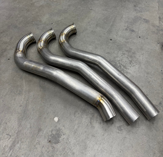 CCdesign MK7/7.5 VW Golf R "PRE BENT" Single Exit Catback Exhaust (Passenger Side)