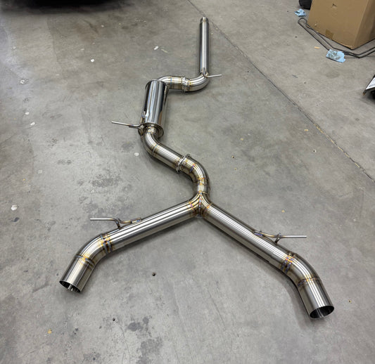 CCdesign MK7 VW Golf GTI 3.5" Catback Exhaust