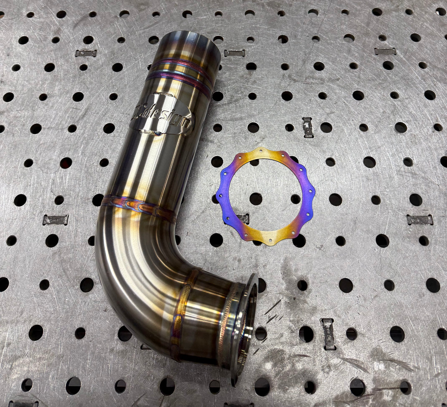 CCdesign 15-21 Audi 8V A3/S3 & Volkswagen MK7/7.5 Golf GTI/R Hood Exit Exhaust Kit **IN STOCK**
