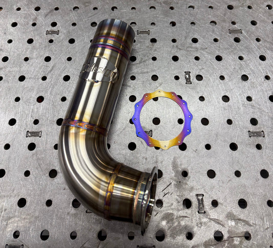 CCdesign 15-21 Audi 8V A3/S3 & Volkswagen MK7/7.5 Golf GTI/R Hood Exit Exhaust Kit **IN STOCK**