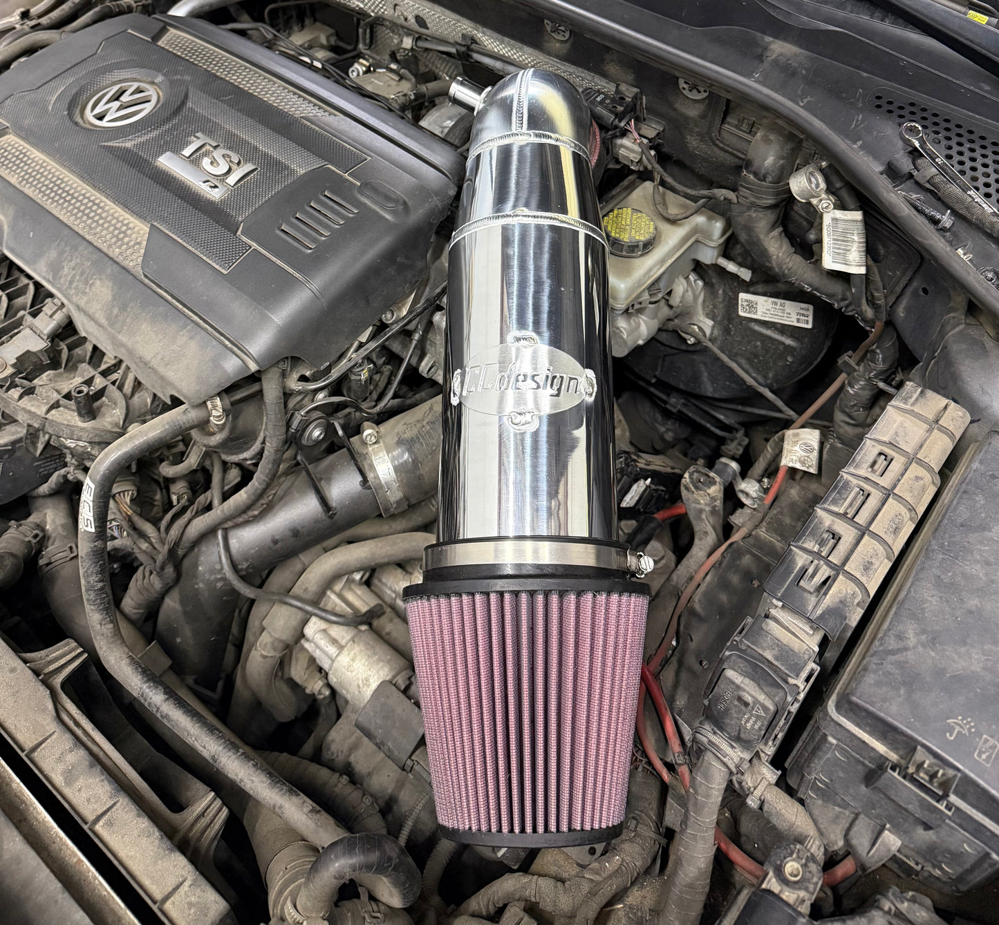 CCdesign MQB 2.0T 5in "Luftjäger" Air Intake Tube