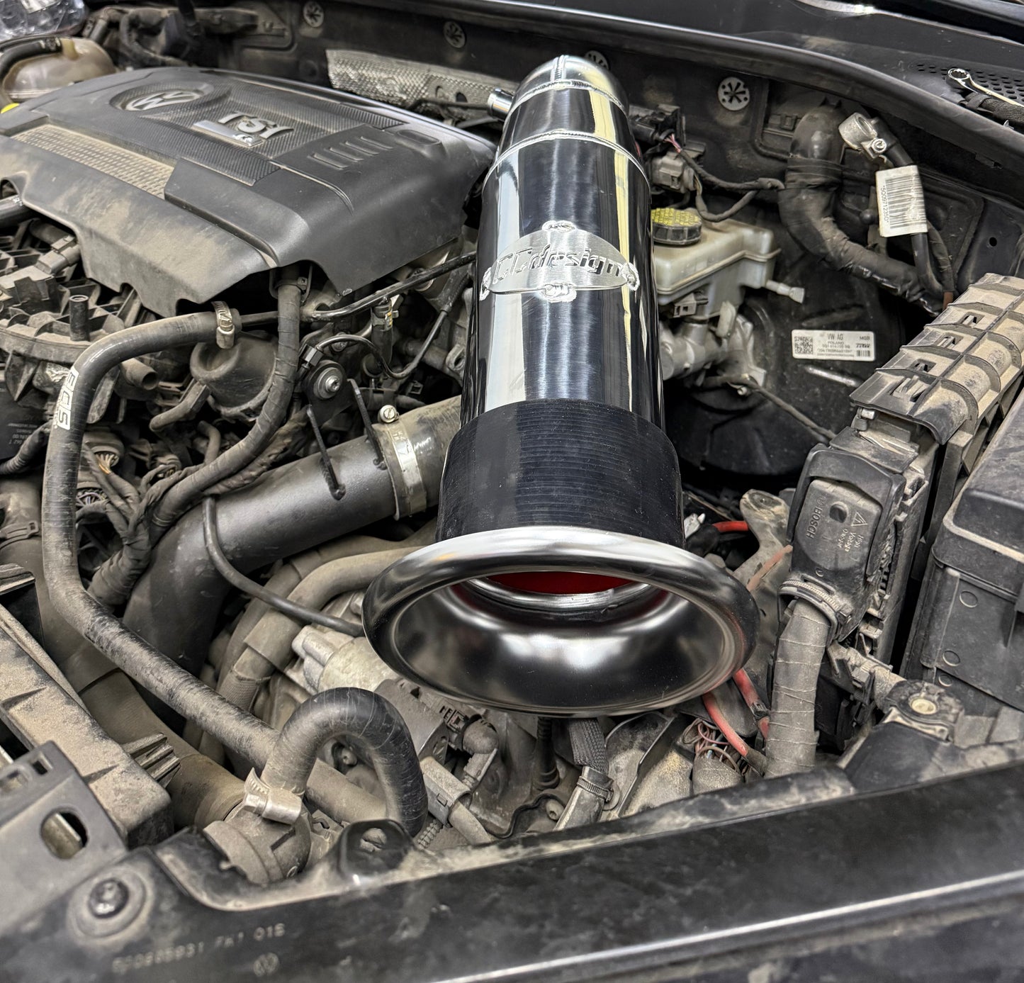 CCdesign MQB 2.0T 5in "Luftjäger" Air Intake Tube