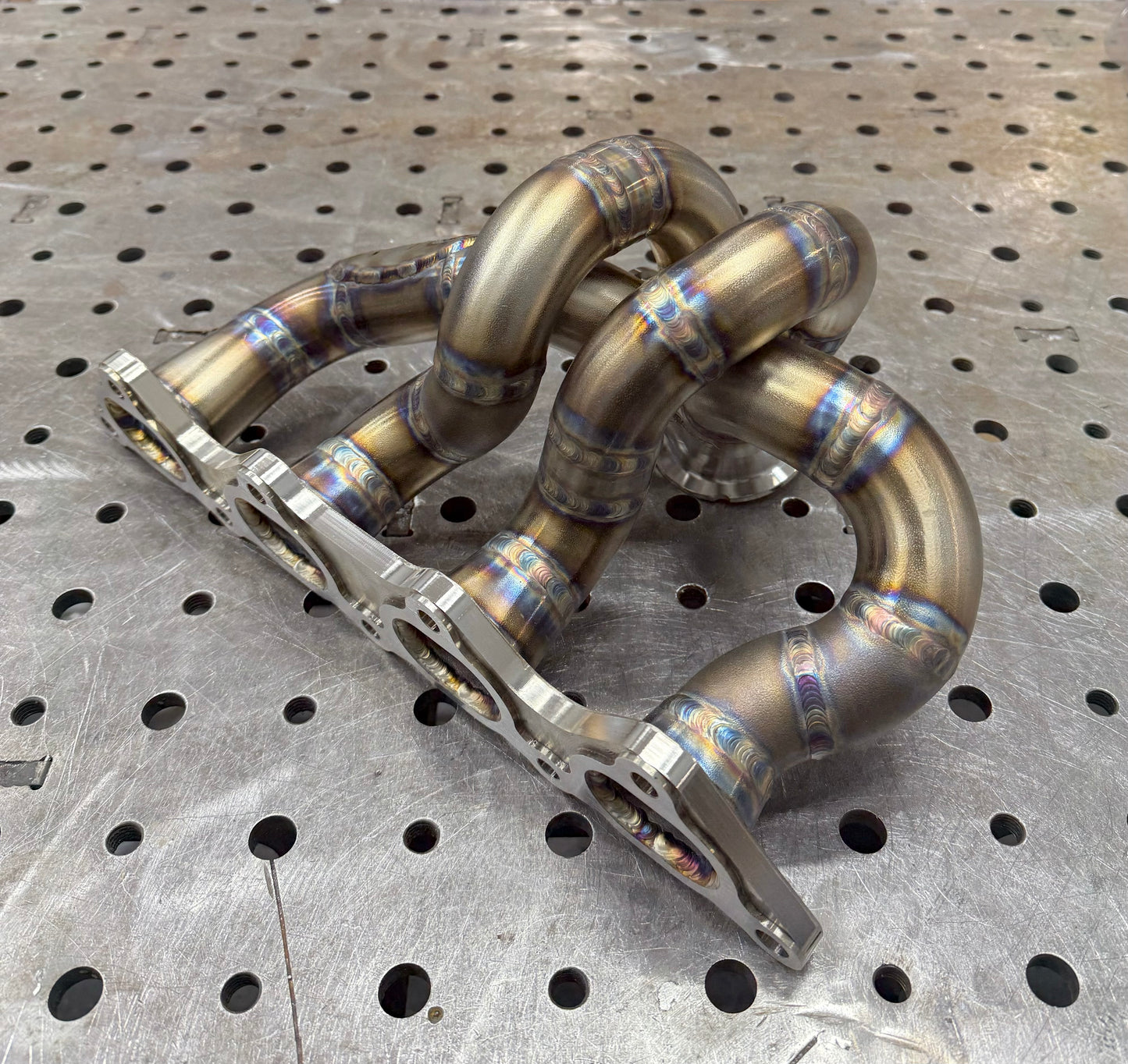 CCdesign 1G/2G DSM Billet V-Band Small Runner Turbo Manifold