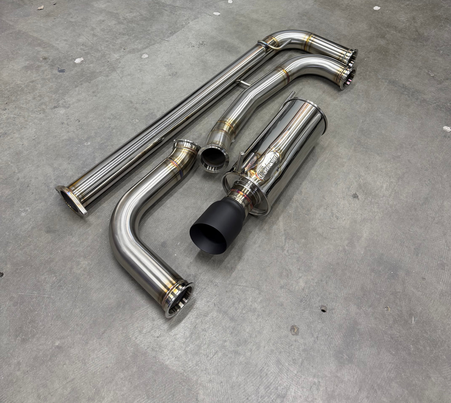 CCdesign 2G DSM FWD 3" Catback Exhaust **SCRATCH/DENT DEAL**