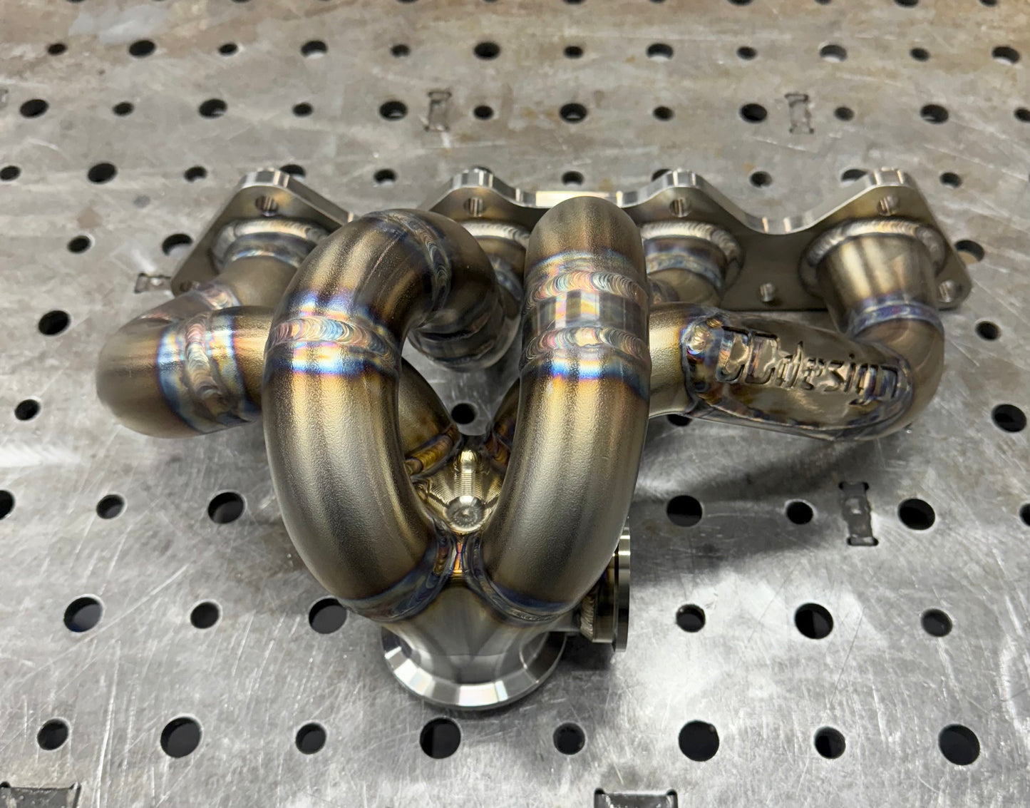 CCdesign 1G/2G DSM Billet V-Band Small Runner Turbo Manifold