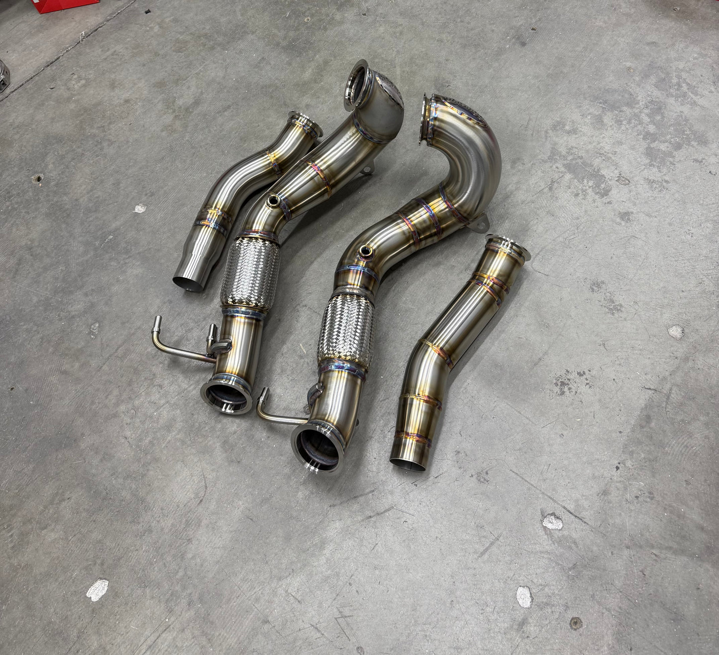 CCdesign MQB 4" Downpipes **In Stock**