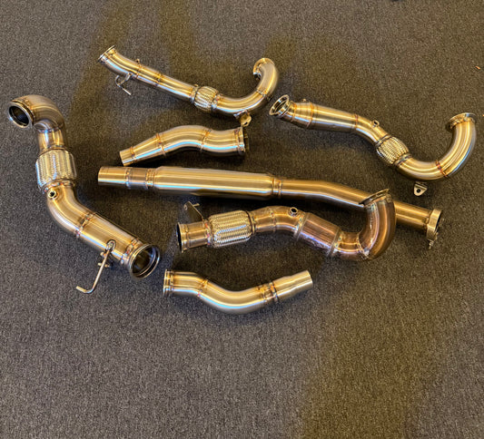 CCdesign MQB Clearance Downpipes