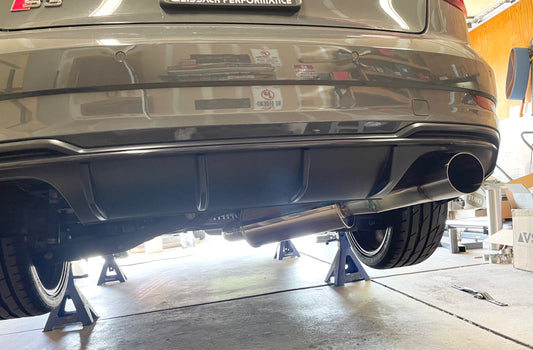 CCdesign 8V Audi S3 Single Exit Catback Exhaust