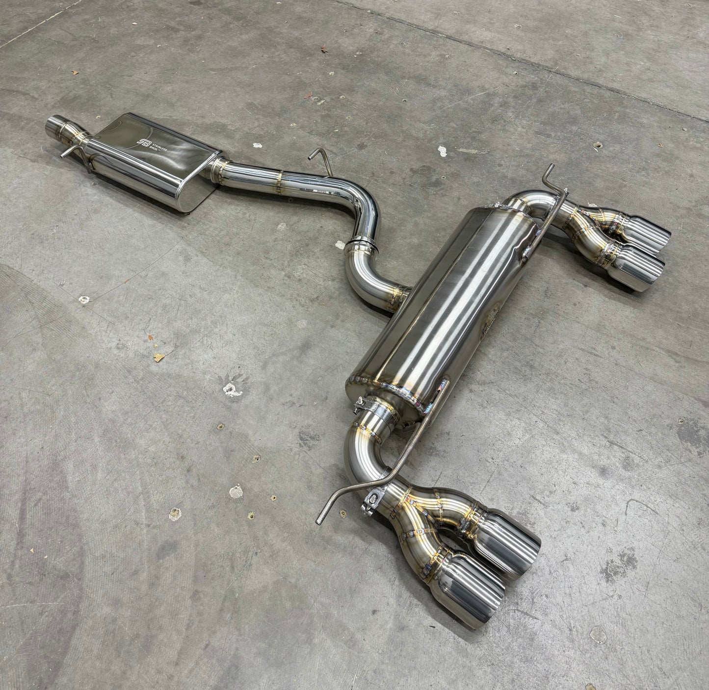 CCdesign MK7/7.5 VW Golf R Street Catback Exhaust