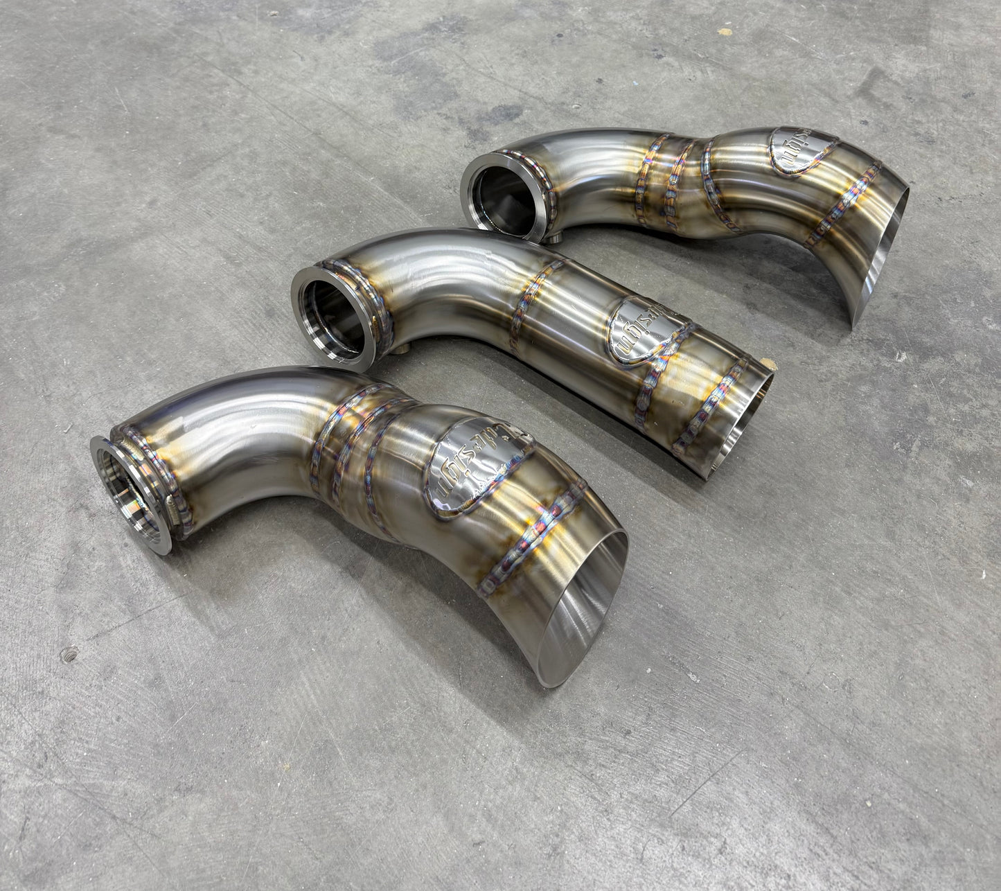 CCdesign MQB MK7/7.5 & 8V 2.0T 4" Hood Exit Exhaust