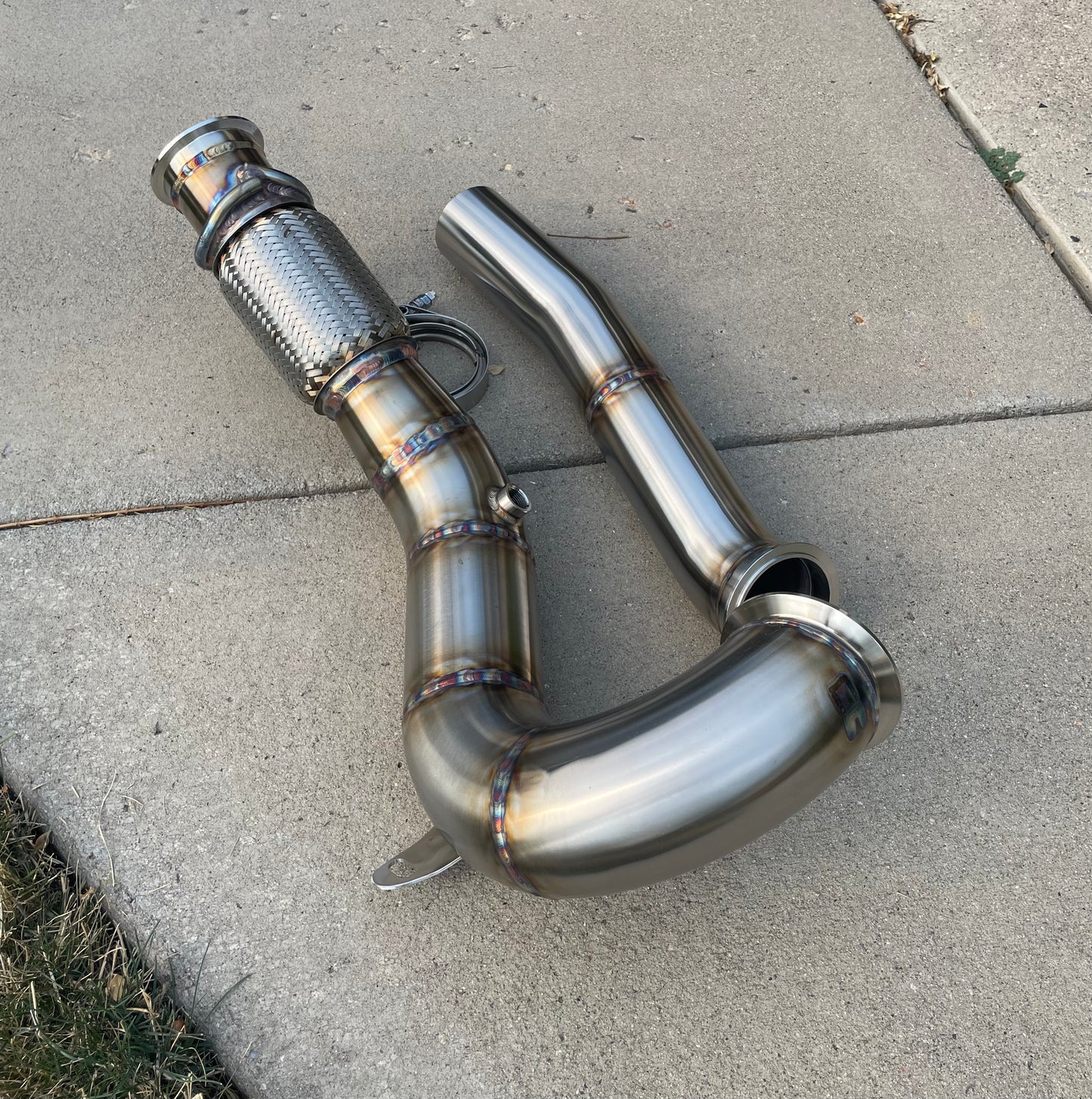 CCdesign 3.5" Downpipe MK7/7.5 VW GTI/Jetta 2.0T & 8V/8S Audi A3 FWD