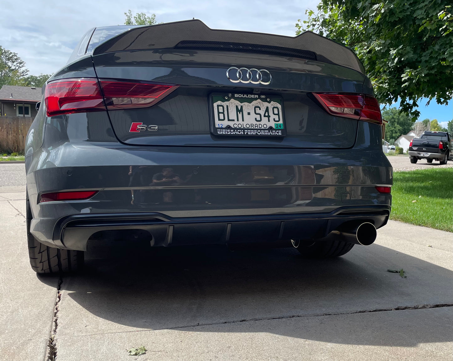 CCdesign 8V Audi S3 Single Exit Catback Exhaust