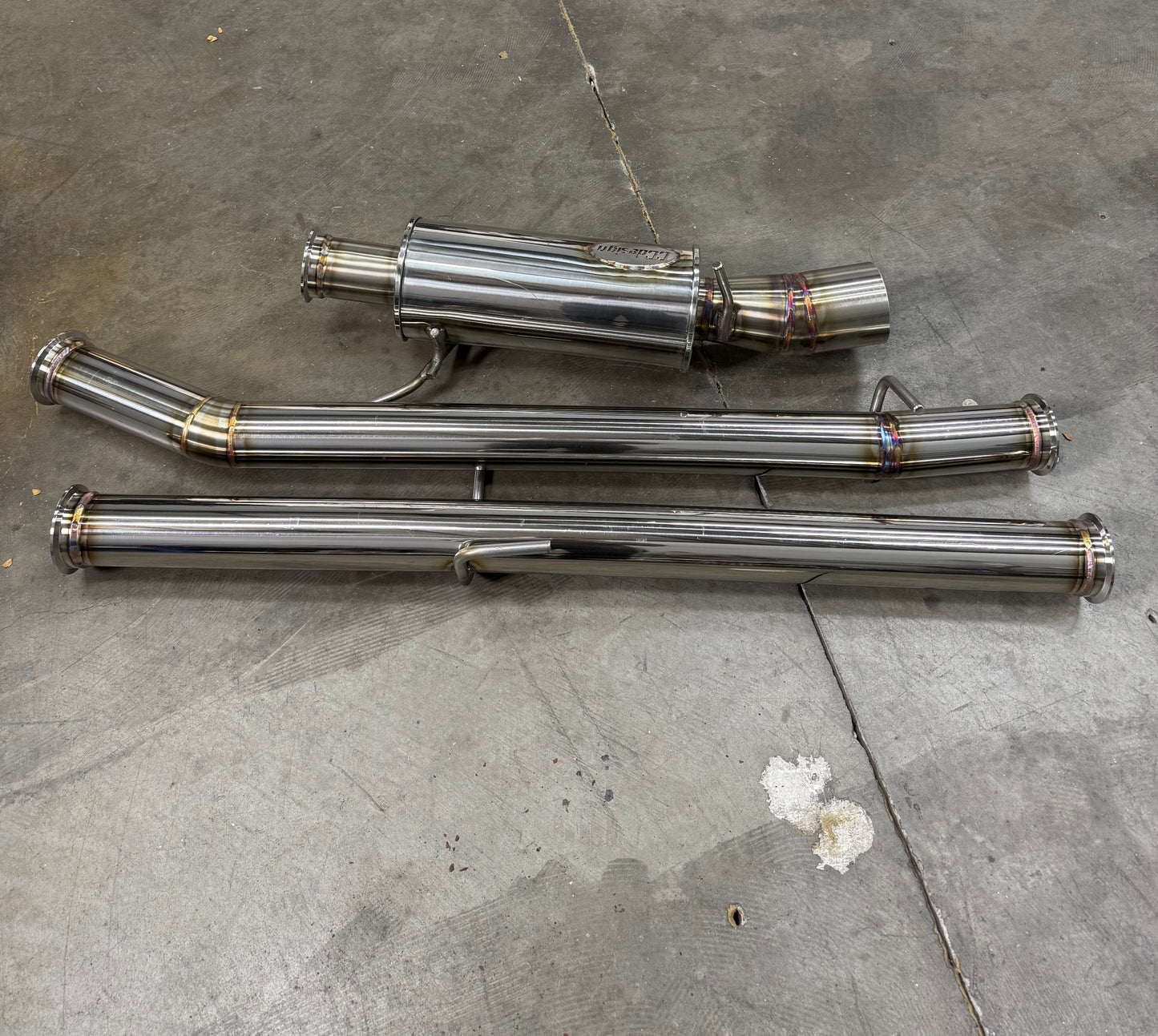 CCdesign **USED** 2G DSM AWD 3" V-Band Exhaust