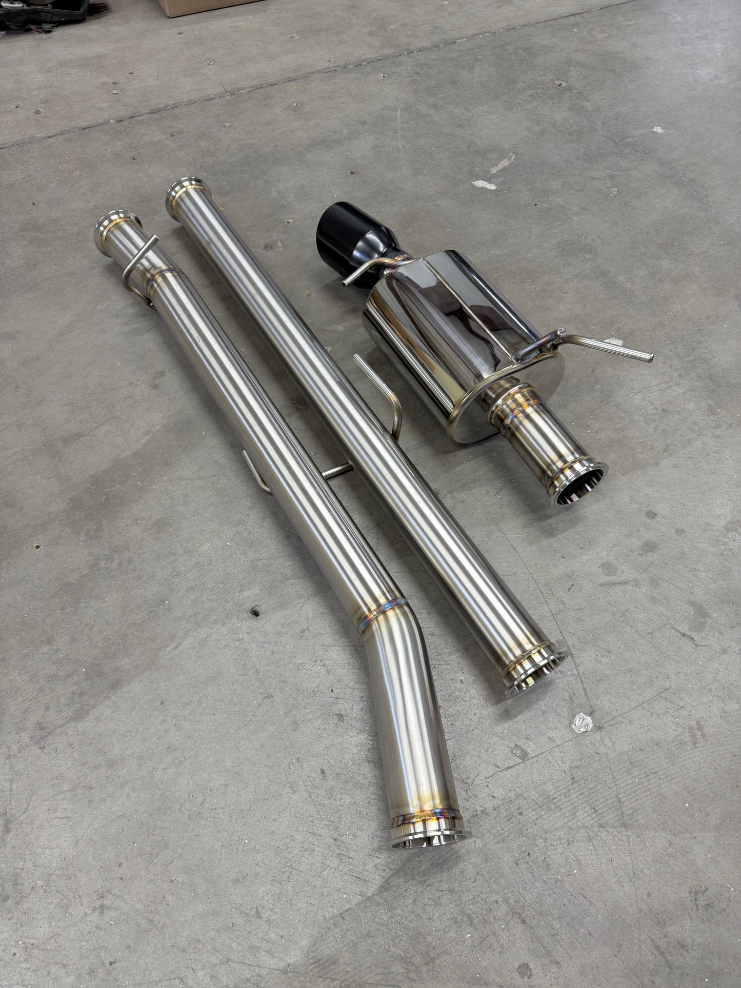 CCdesign 2G DSM AWD 3" V-Band Exhaust **OVAL MUFFLER**