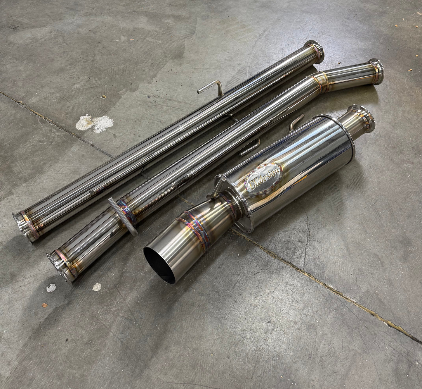 CCdesign **USED** 2G DSM AWD 3" V-Band Exhaust