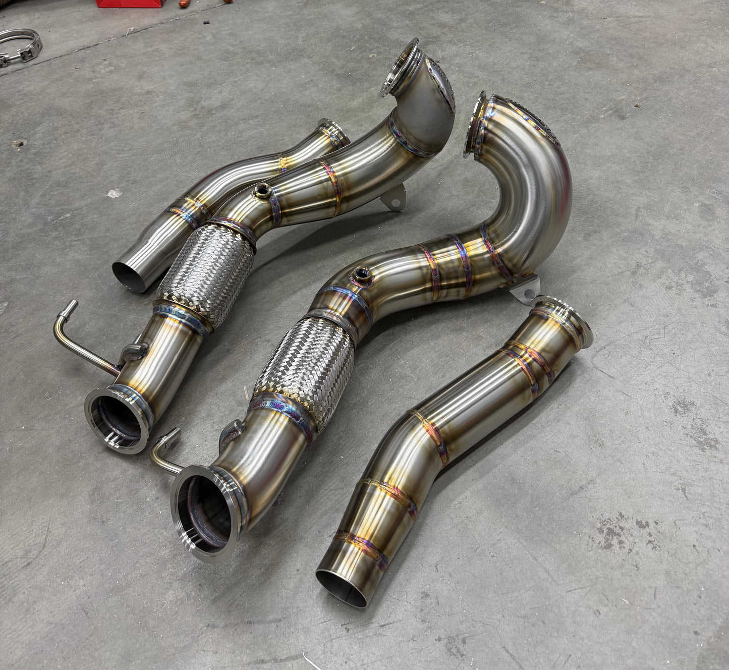 CCdesign MQB 4" Downpipes **In Stock**