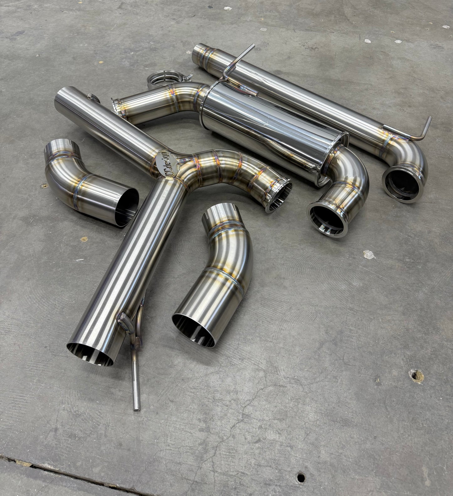 CCdesign MK7 VW Golf GTI 3.5" Catback Exhaust