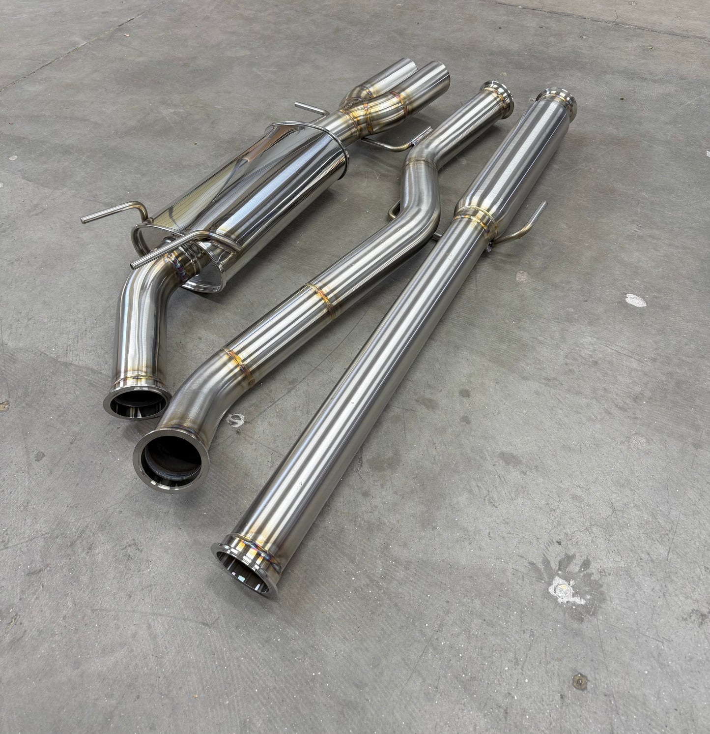CCdesign E38A/E39A Galant VR4 AWD 3" V-Band Exhaust (USDM Bumper) **BLEMISHED**