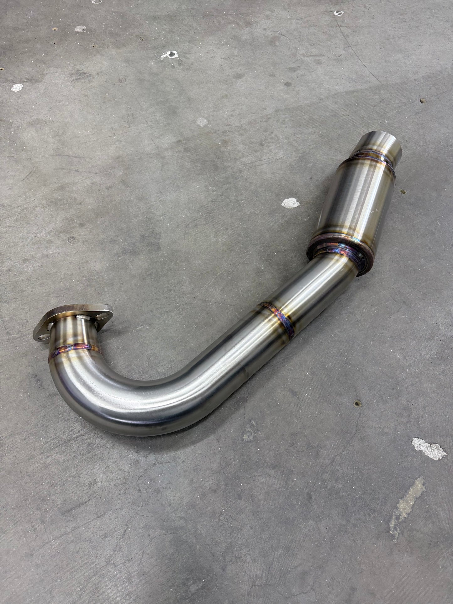 CCdesign 2G DSM 3" Muffler Side Exit Exhaust