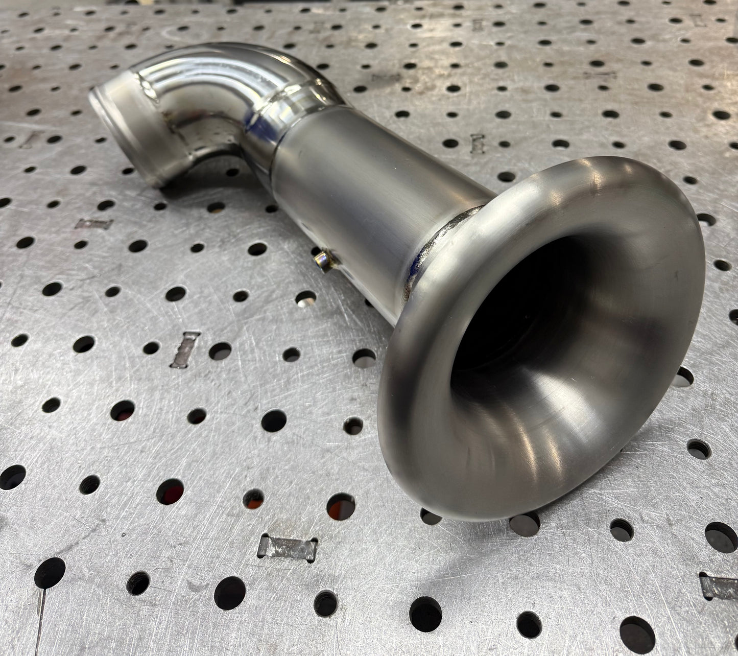 CCdesign MQB 2.0T 4" High Flow Titanium Air Intake Tube