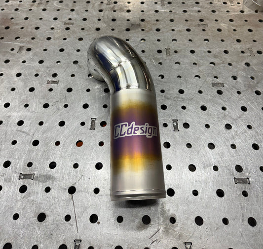 CCdesign MQB 2.0T 4" Titanium Air Intake Tube **BLEMISHED**