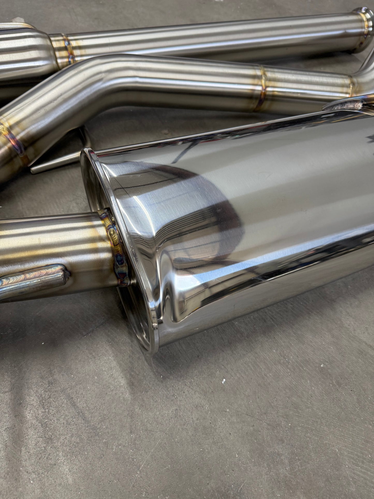 CCdesign E38A/E39A Galant VR4 AWD 3" V-Band Exhaust (USDM Bumper) **BLEMISHED**