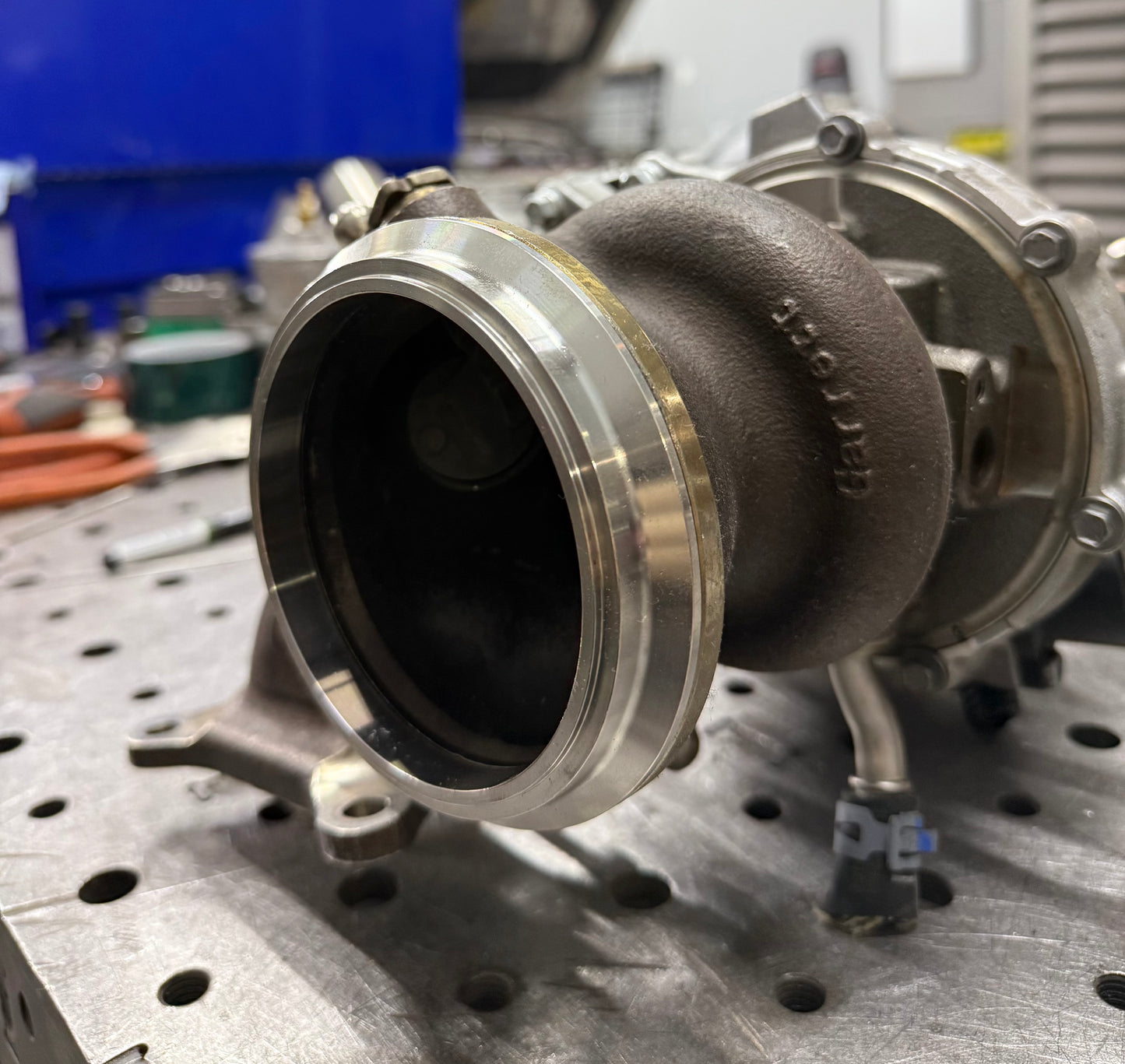 CCdesign MK8 VW Golf GTI/R Downpipe Flange