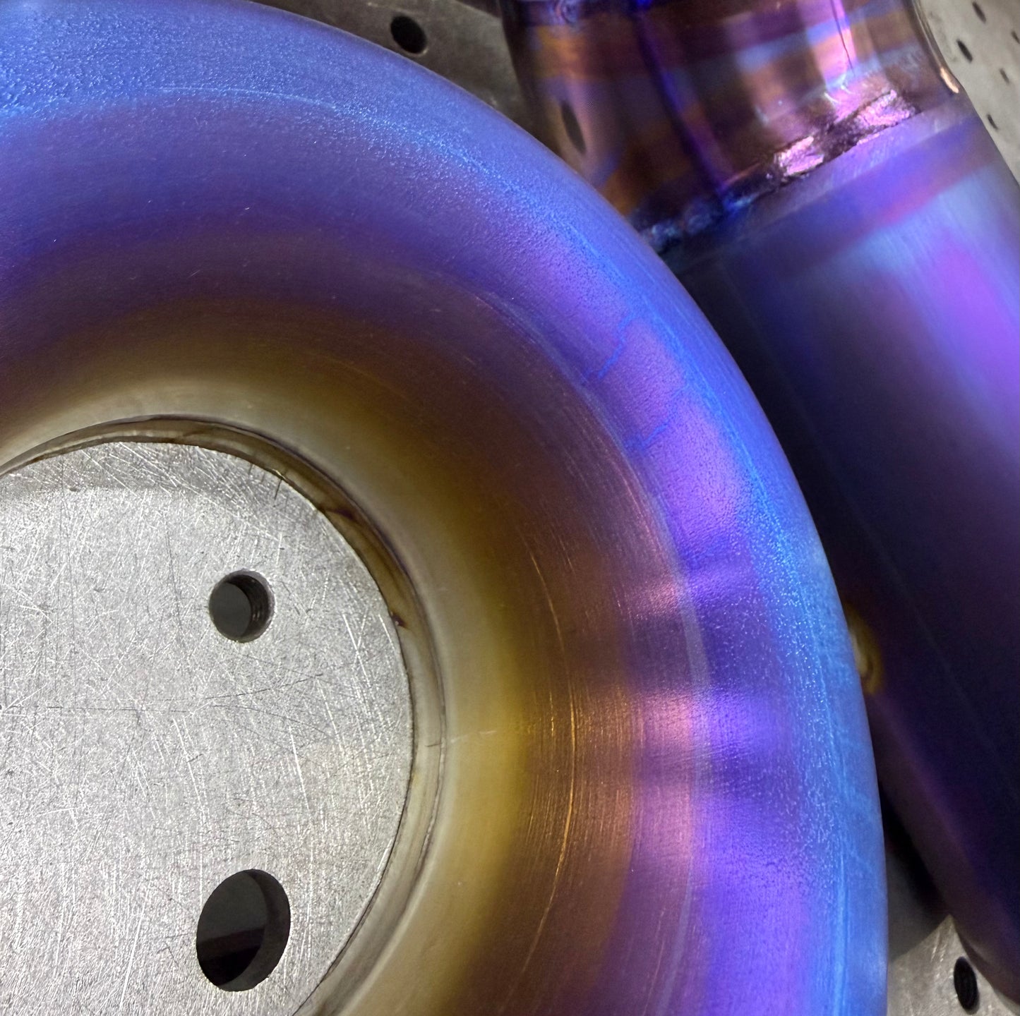 CCdesign MQB 2.0T 4" “Velocity” Titanium Air Intake Tube