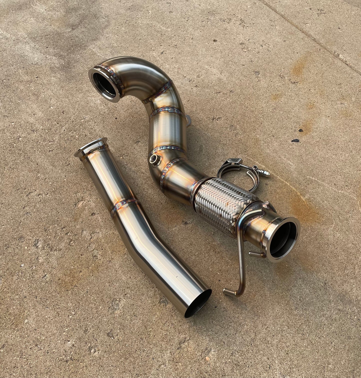 CCdesign 4" Downpipe MK7/7.5 VW GTI/Jetta 2.0T & 8V/8S Audi A3 FWD