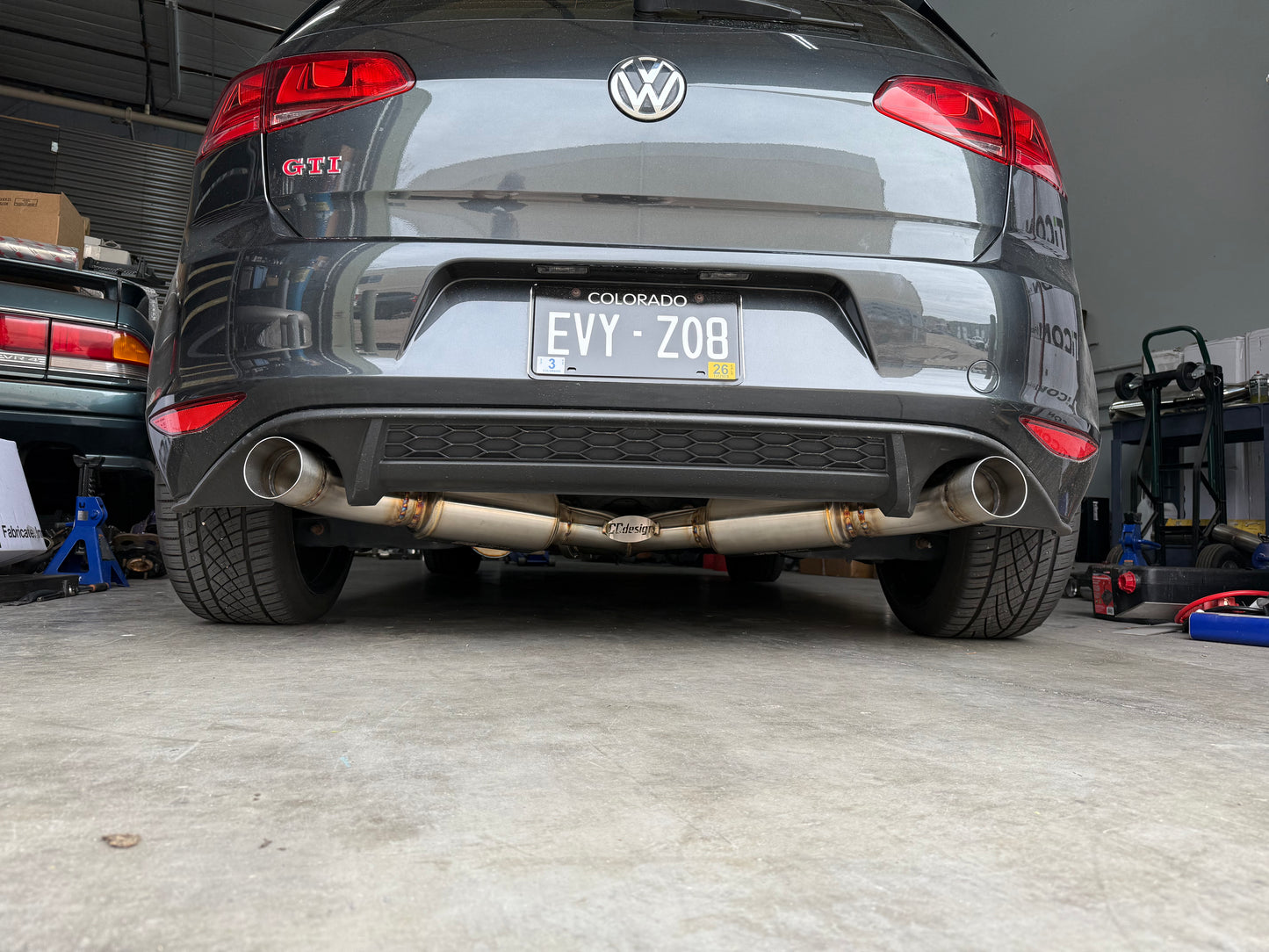 CCdesign MK7 VW Golf GTI "Premier" 3" Catback Exhaust
