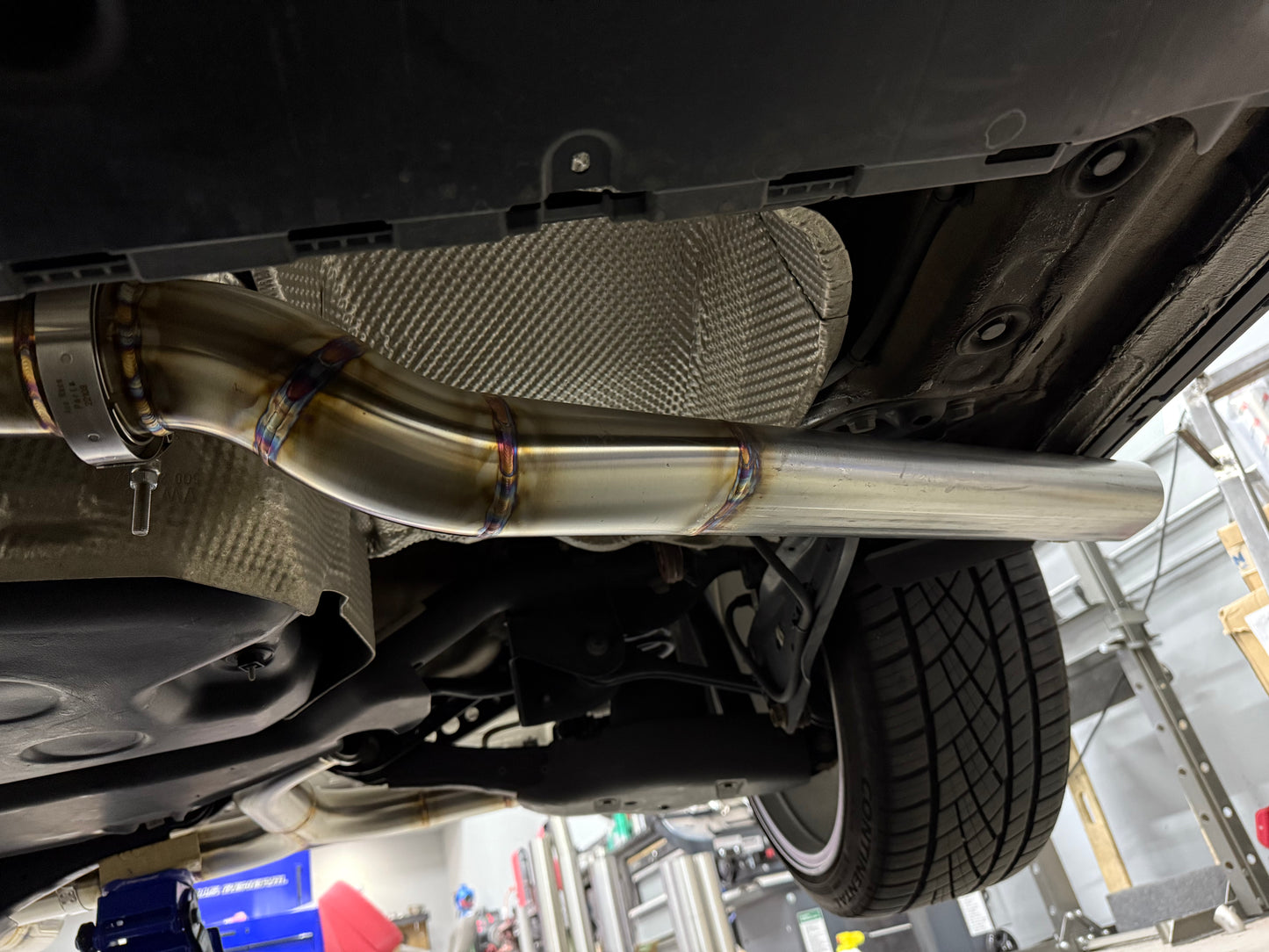 CCdesign MK7/8 VW Golf GTI 3" SIDE EXIT Catback Exhaust