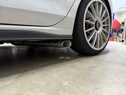 CCdesign MK7/8 VW Golf GTI 3" SIDE EXIT Catback Exhaust