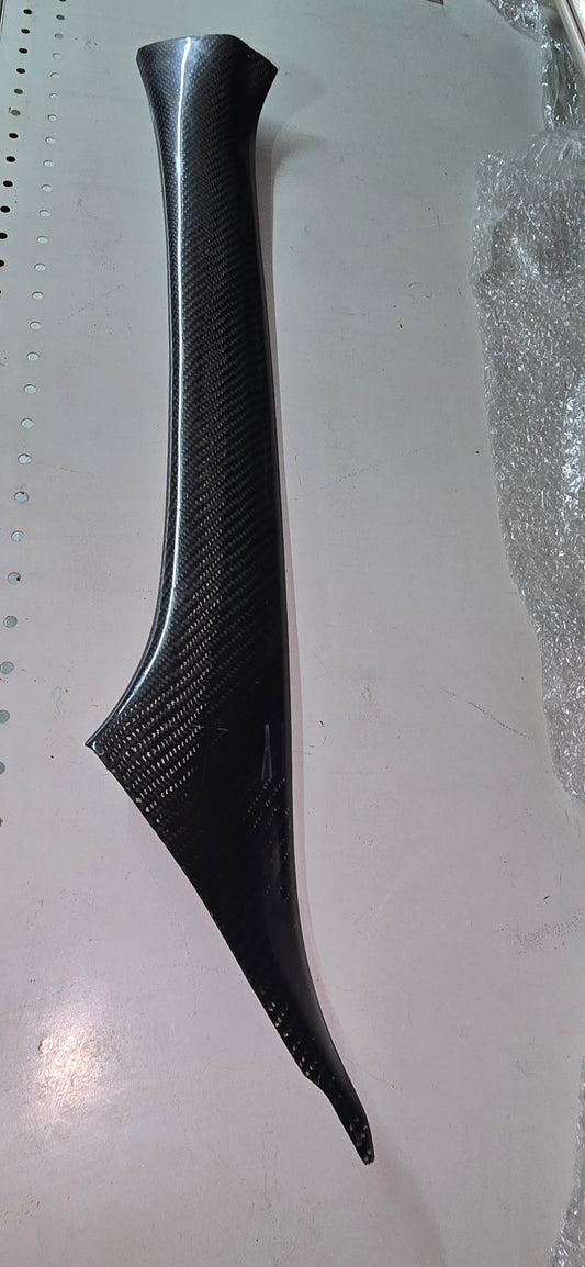 2G DSM carbon driver side A pillar cover